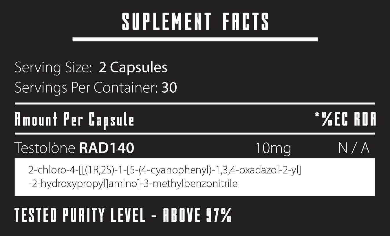 Sarm Testolon RAD140 Ελλάδα δοσολογία και χρόνος κύκλου